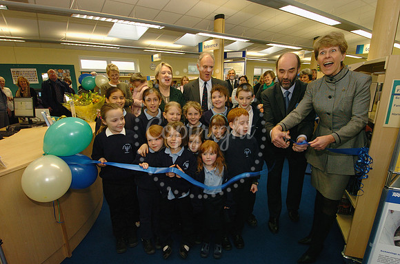 OPENING OF THE NEW BURWELL LIBRARY WITH AUTHOR SARAH HARRISON