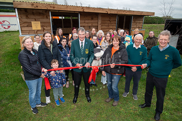 Ely Baby Bank Fordham opening of new unit donated by Newmarket G
