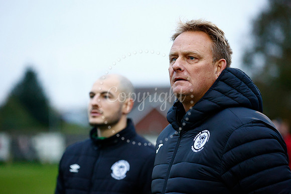 Soham Town Rangers manager Lance Key