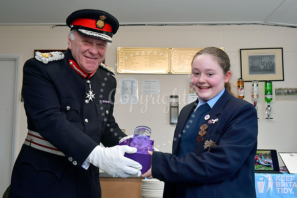 Gratham Rivercare volunteers presented with King's Award