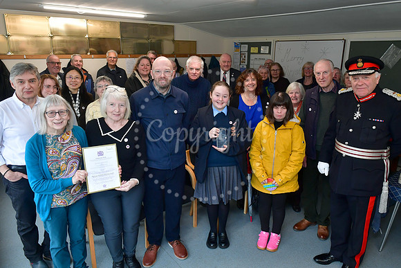 Gratham Rivercare volunteers presented with King's Award