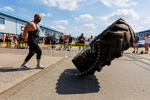 Strongman event at Diss Fit Club in Hopper Way.