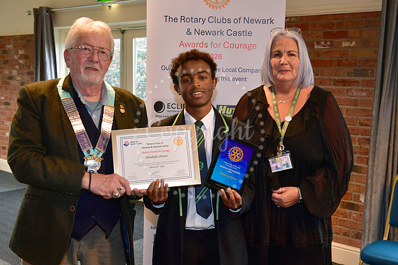 The Rotary Club of Newark and Newark Castle, Children of Courage