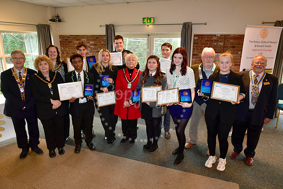 The Rotary Club of Newark and Newark Castle, Children of Courage