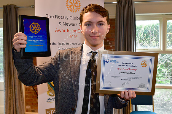 The Rotary Club of Newark and Newark Castle, Children of Courage