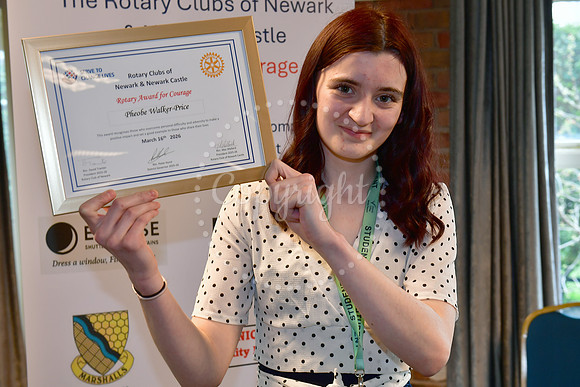 The Rotary Club of Newark and Newark Castle, Children of Courage