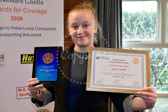 The Rotary Club of Newark and Newark Castle, Children of Courage