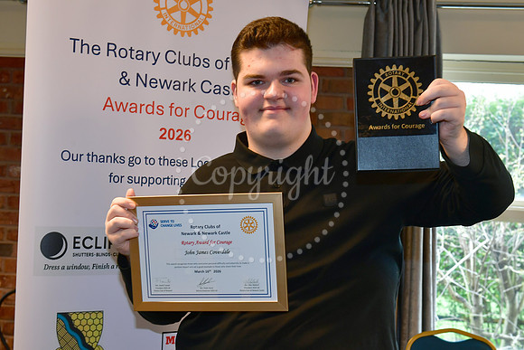 The Rotary Club of Newark and Newark Castle, Children of Courage