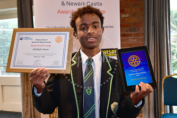 The Rotary Club of Newark and Newark Castle, Children of Courage