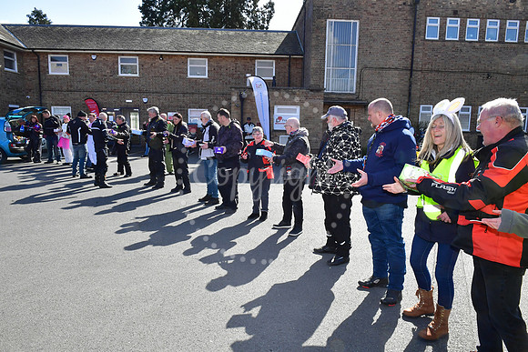 For The Ride UK deliver Easter Eggs to Children's Bereavement Ce