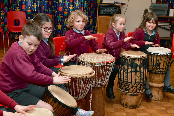 Drumming Workshop at Lowes Wong Infants