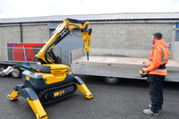New domolition robot at Biison Construction