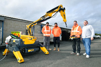 New domolition robot at Biison Construction
