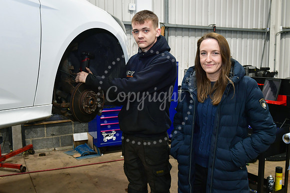 College student at PW Auto Repairs