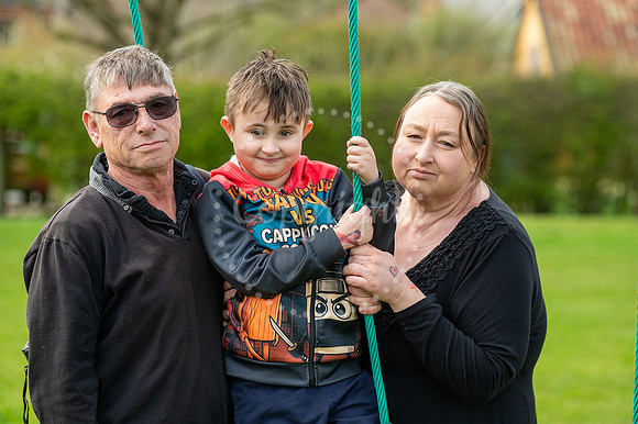 BFP Aspall Road, Debenham  Issac, 8, needs a kidney donor, grand