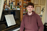 BFP Crown Mill, Elmswell.Alastair Blay with student - Josh Cobb