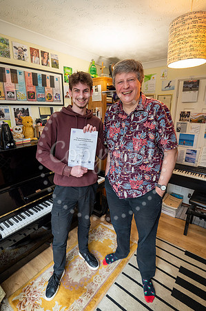 BFP Crown Mill, Elmswell.Alastair Blay with student - Josh Cobb