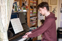 BFP Crown Mill, Elmswell.Alastair Blay with student - Josh Cobb