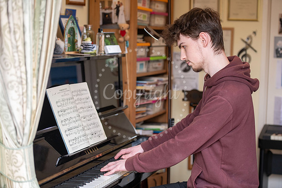 BFP Crown Mill, Elmswell.Alastair Blay with student - Josh Cobb
