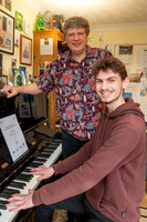 BFP Crown Mill, Elmswell.Alastair Blay with student - Josh Cobb