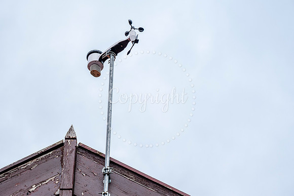 Luke Broom-Lynne of Banham who has a weather station on the roof