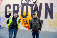 BFP Market Thoroughfare, Bury St EdmundsStreet artist Nathan Mu