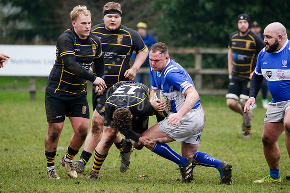 Rugby action from Diss RFC vs Ipswich.