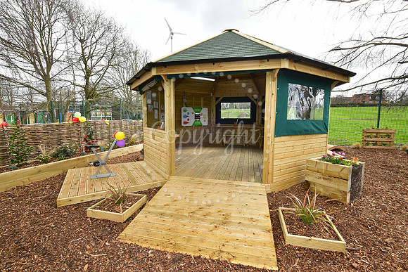 Launch of new outdoor classroom and friendship garden at Codding