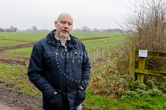Mike Bardwell is opposed to a newly proposed link road