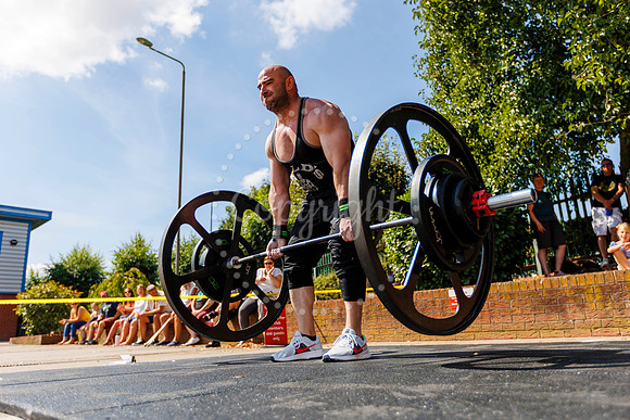 Strongman event at Diss Fit Club in Hopper Way.
