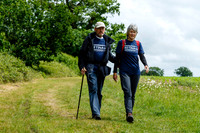 Mark Chamley walking the Angles Way