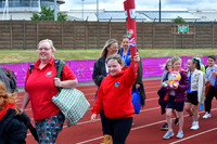 School's mini olympics at Grantham Meres Leisure Centre
