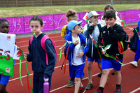 School's mini olympics at Grantham Meres Leisure Centre