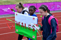 School's mini olympics at Grantham Meres Leisure Centre