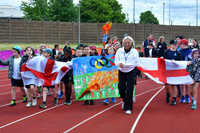 School's mini olympics at Grantham Meres Leisure Centre