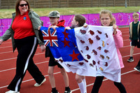 School's mini olympics at Grantham Meres Leisure Centre