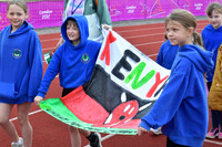 School's mini olympics at Grantham Meres Leisure Centre