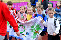 School's mini olympics at Grantham Meres Leisure Centre