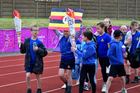 School's mini olympics at Grantham Meres Leisure Centre