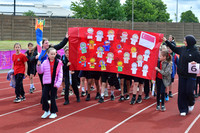 School's mini olympics at Grantham Meres Leisure Centre