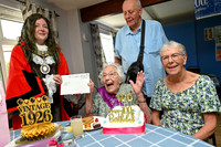 HE Haverhill Bowls Club, Manor RoadVerna Titmarsh’s 100th bir