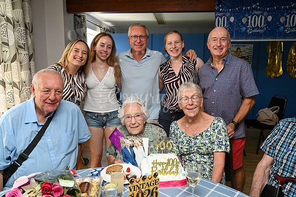 HE Haverhill Bowls Club, Manor RoadVerna Titmarsh’s 100th bir