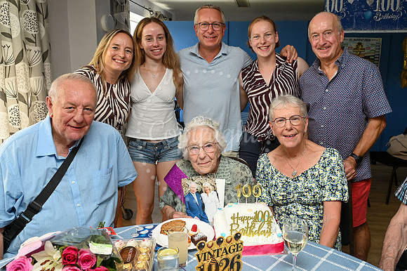HE Haverhill Bowls Club, Manor RoadVerna Titmarsh’s 100th bir