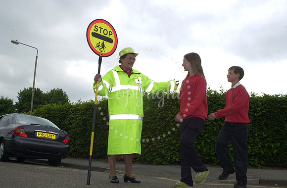 John Blow School Lollipop Lady 25 years in service