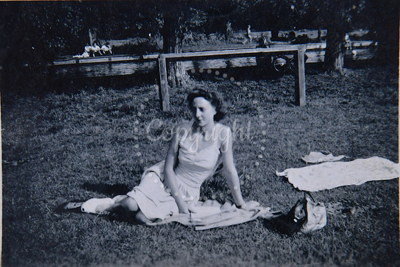 Audrey Reeve celebrating her 100th birthday