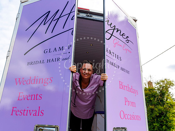 Melanie Haynes’ Glam Van
