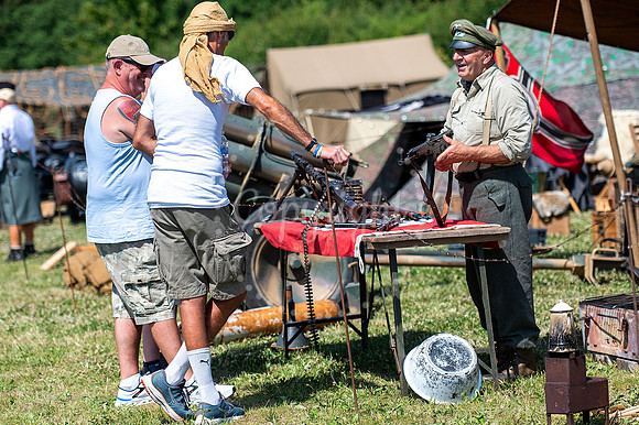 NJ Bottisham Airfield Museum Bottisham at War weekend. Picture M