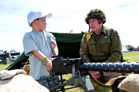 NJ Bottisham Airfield Museum Bottisham at War weekend. Miss Drop