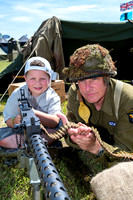 NJ Bottisham Airfield Museum Bottisham at War weekend. Miss Drop
