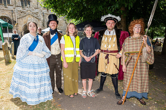 NJ St Andrews Church, SohamHeroes from History Fair Dale Copley